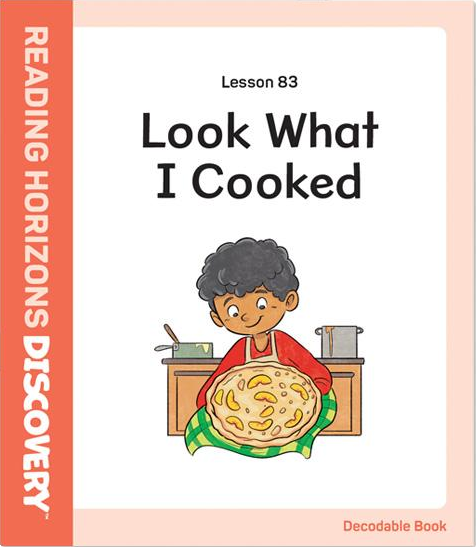Reading Horizons Look What I Cooked 디코더블 북 표지